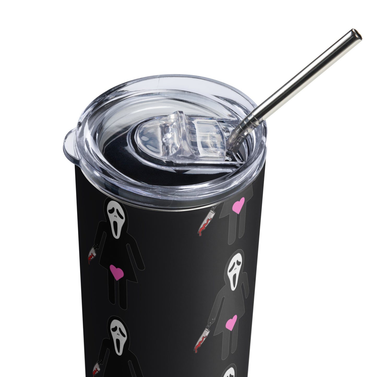 Scream Girly Pop Stainless steel tumbler