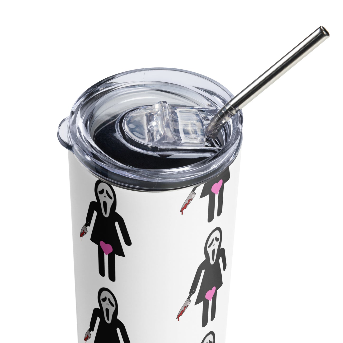 Scream Girly Pop Stainless steel tumbler