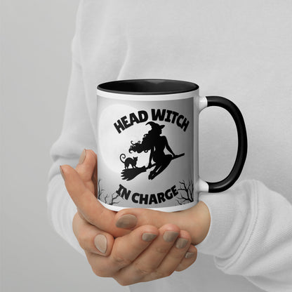 Head Witch In Charge Halloween Mug