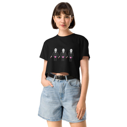 Scream crop top