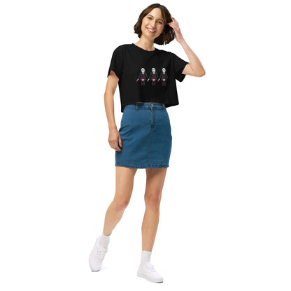 Scream crop top