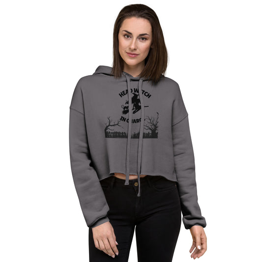 Head Witch In Charge Crop Hoodie